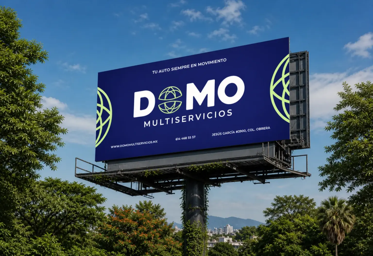 Espectacular de DOMO Multiservicios